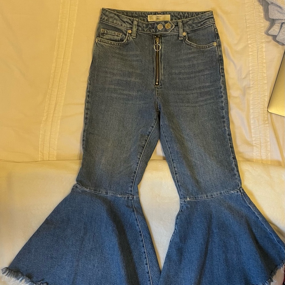 Topshop Women’s Flare Jeans